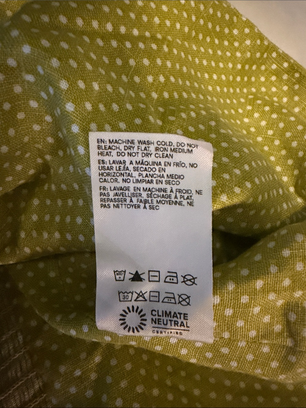 Reformation Overland Linen Polka Dot Top - Picture 8 of 9